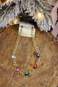Gem Statement Necklace