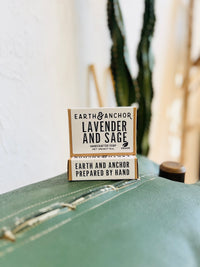 Lavender & Sage Handcrafted Vegan Soap