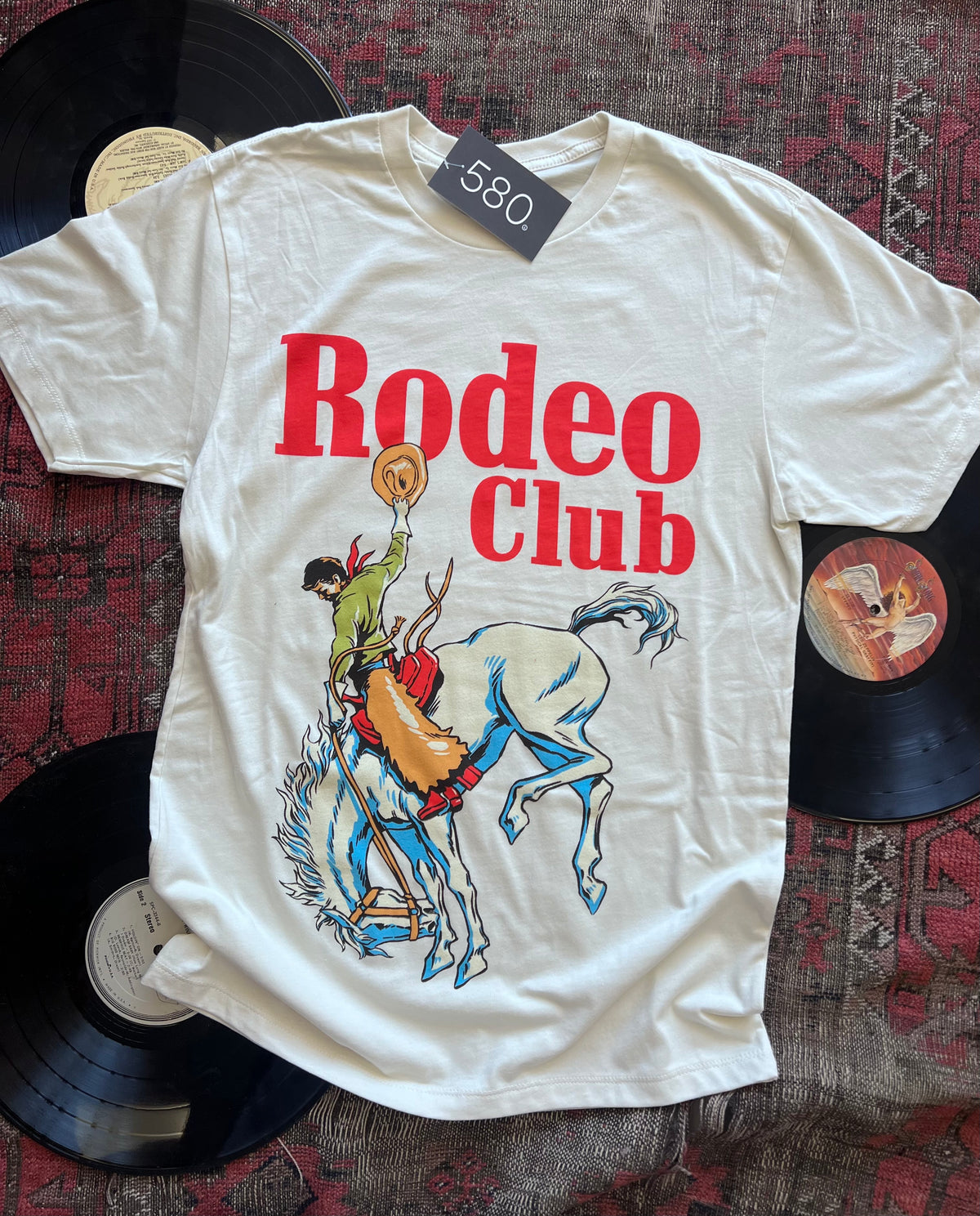Ivory Rodeo Club Graphic Tee