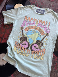 Mint Rock and Roll World Tour Graphic Tee