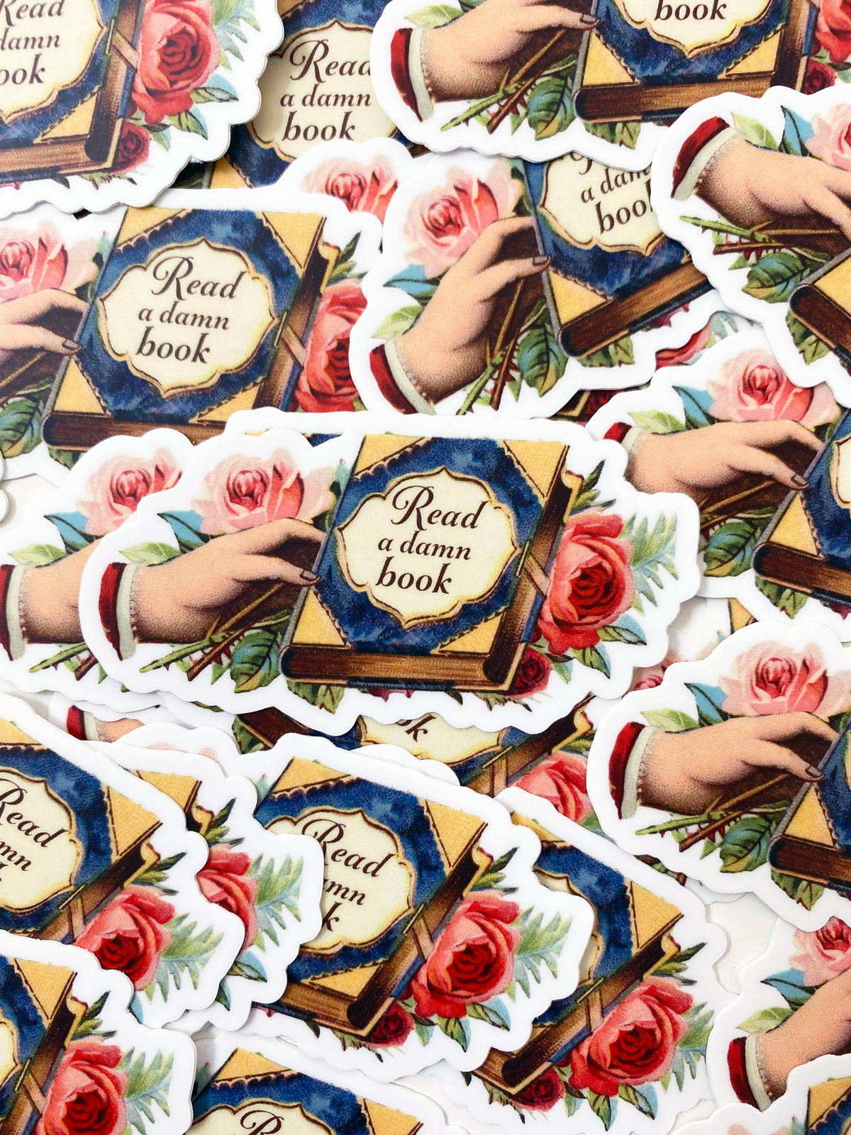 Read a D*mn Book Sticker