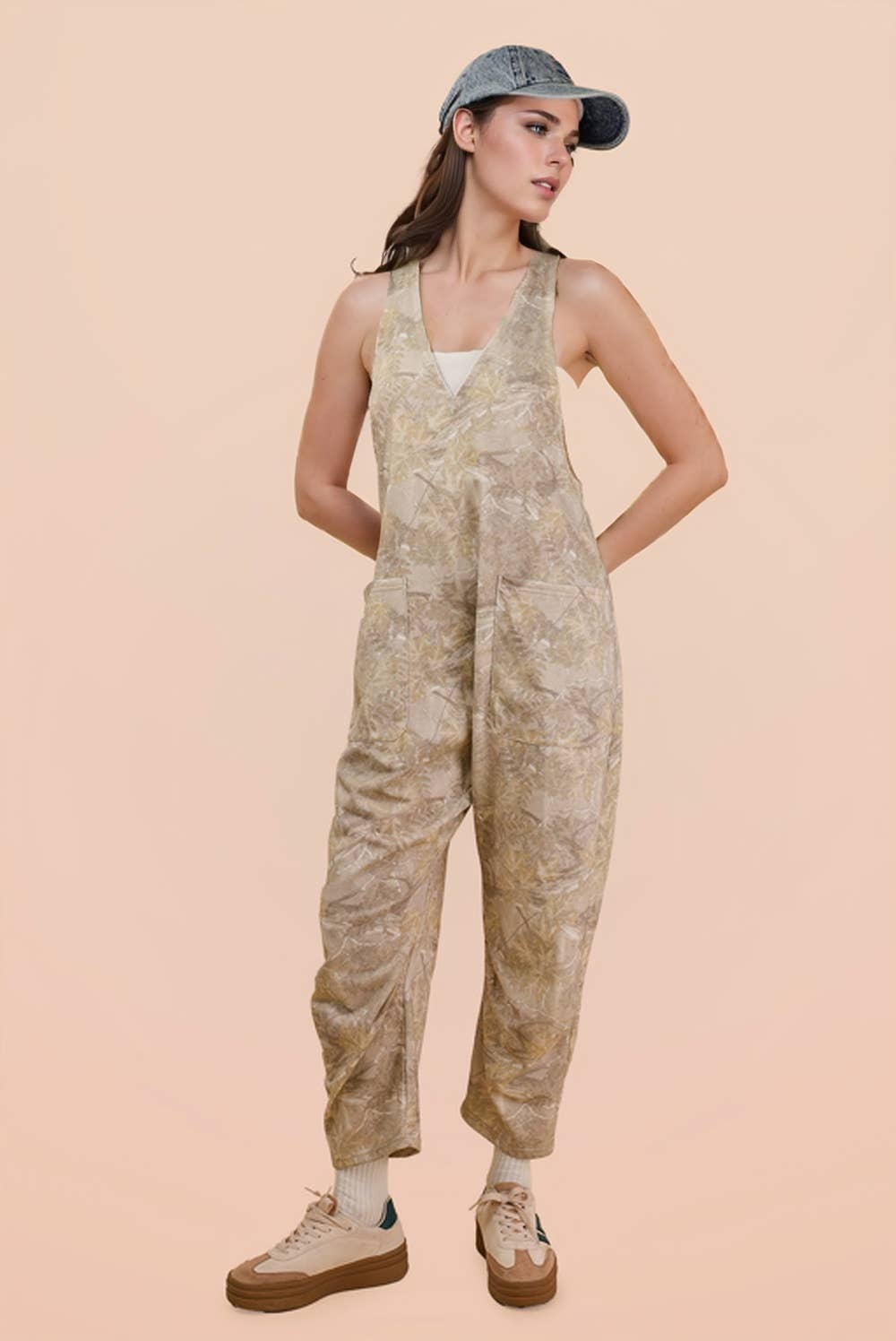 580 Friday + Camo Baggy Jumpsuit
