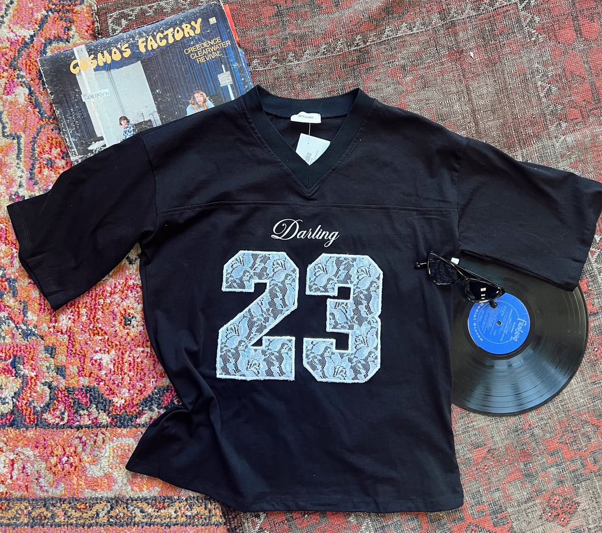 Darling 23 Jersey Style Tee