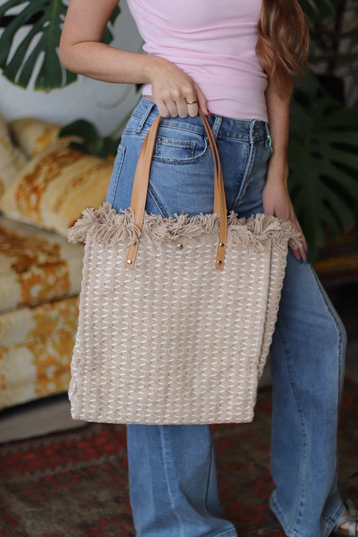 Summer*Door*Buster- Madi Tote || Tan