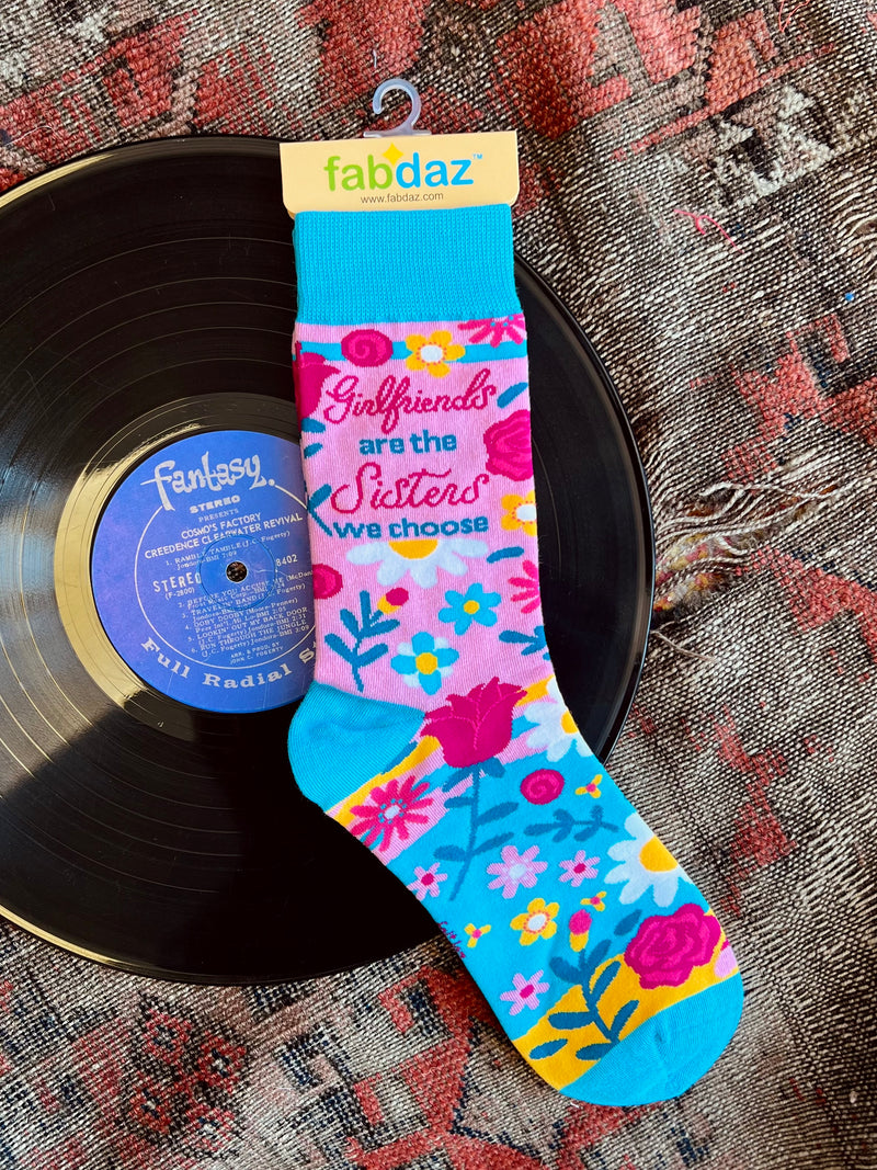 Sisters We Choose Crew Socks