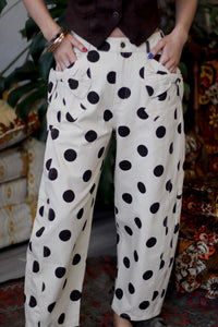Keaton Polka Dot Wide Leg Pants