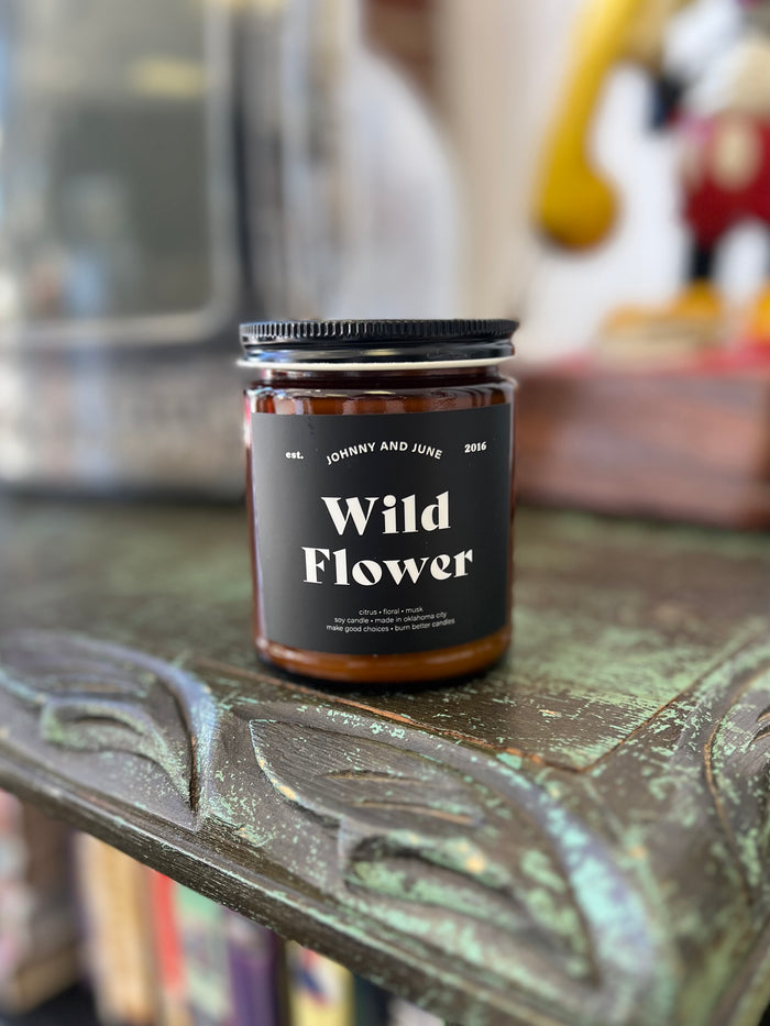 Wild Flower 8oz Soy Candle