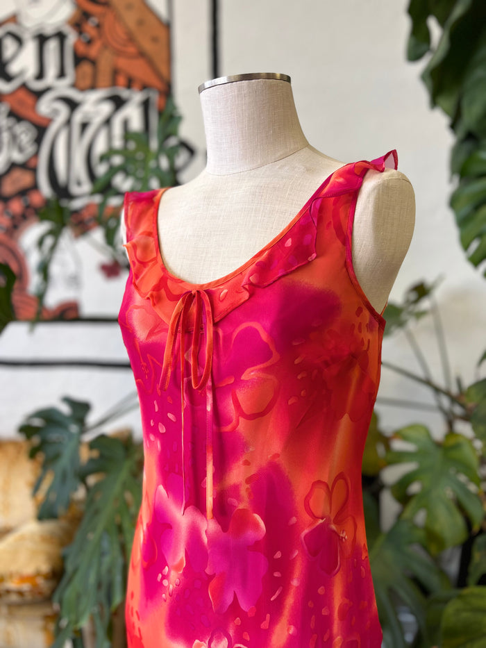 Vault | Sunset Pink & Orange Dress size 10