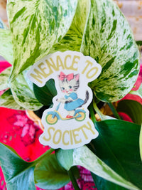 Menace to Society Sticker