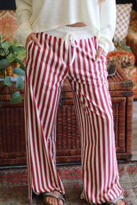 Stella Stripe Pants + Rust