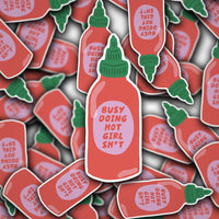 Busy Doing Hot Girl Sh*t Sticker