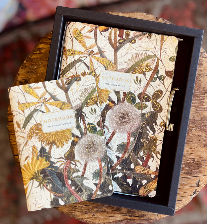 3 Piece Set -Summer Greens - 2 Notebooks + Monaco Pen