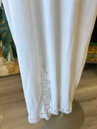 Vault | Long White Slip Dress 2XL
