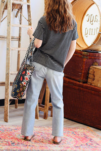 Distressed Light Wash Jeans