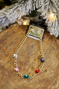 Gem Statement Necklace