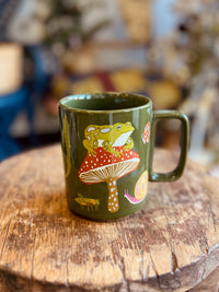 Mushroom Green Studio Mug
