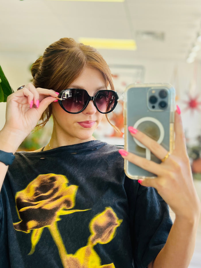 Groovy Oversized Sunglasses