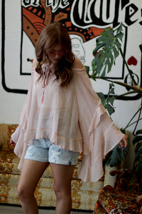 Lorelei Flowy Pink Blouse