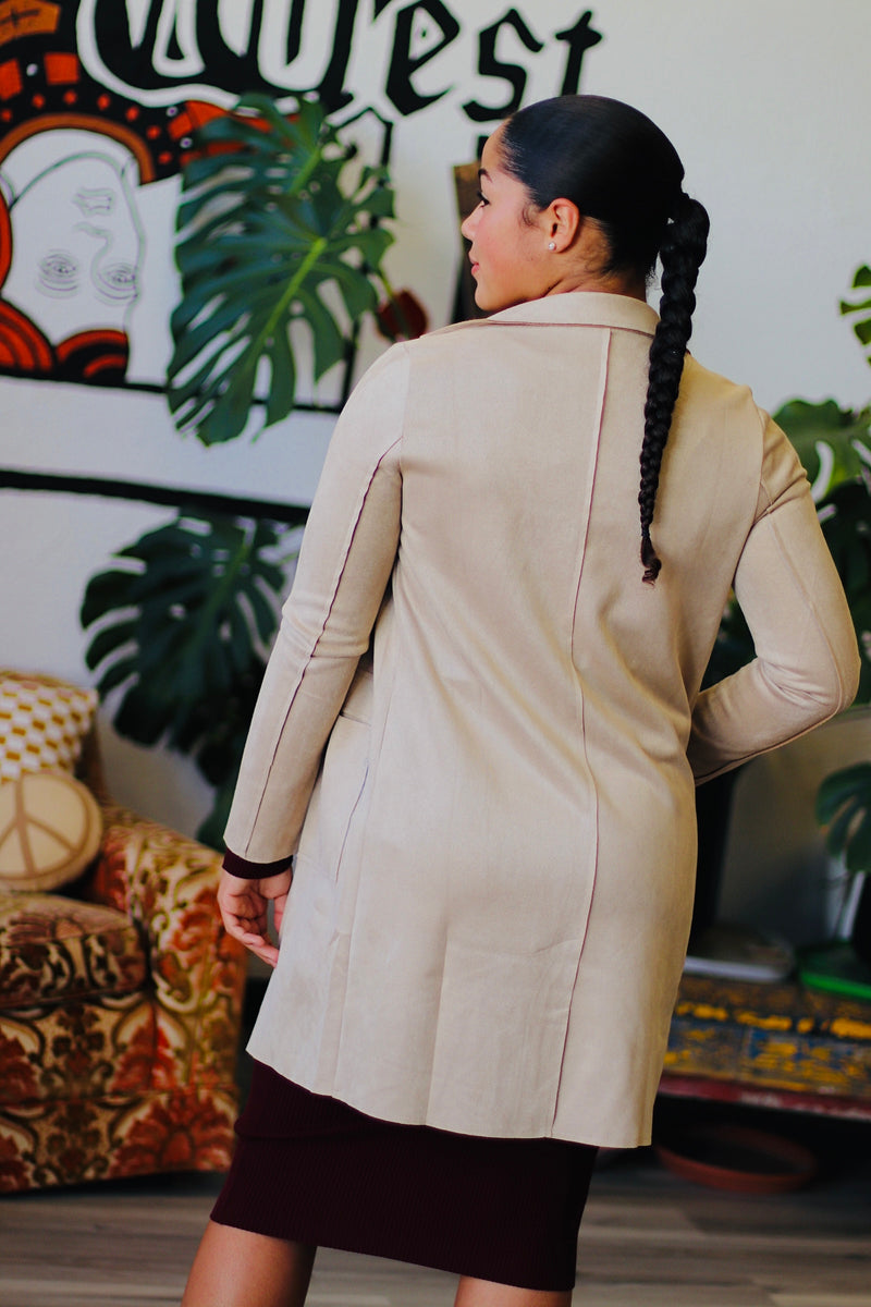 Autumn in New York Coat + Taupe