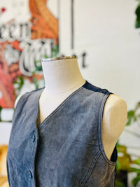 Vault | Blue Suede Vest Medium