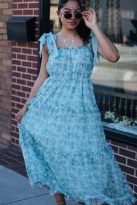 Fairy Floral Ruffle Maci Dress