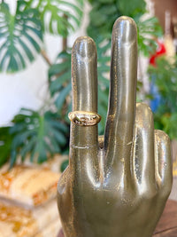 Tomorrow Will Be Better 18K GP Ring
