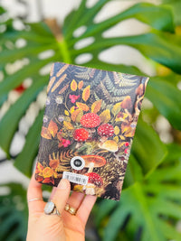 A6 Mini Vegan Leather Hardcover Daily Planner