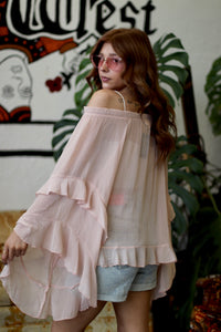 Lorelei Flowy Pink Blouse