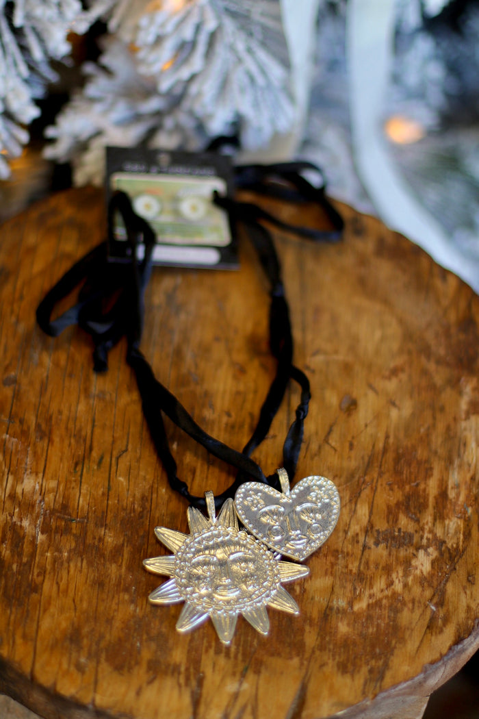 Star & Sun Pendant Necklace