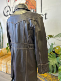 Vault Vintage | Ana Pleather Trench Large