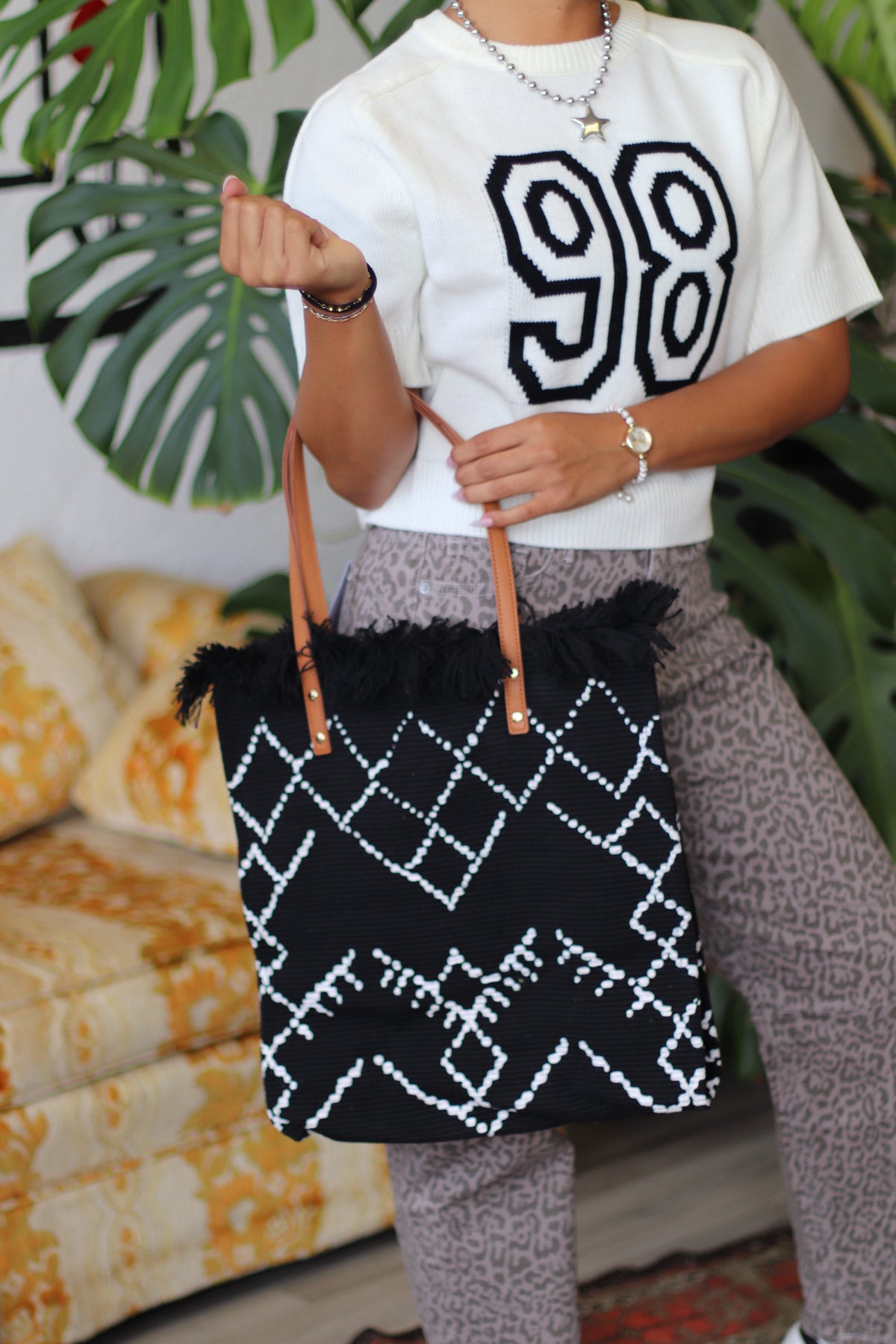 Summer*Door*Buster- Madi Tote || Black