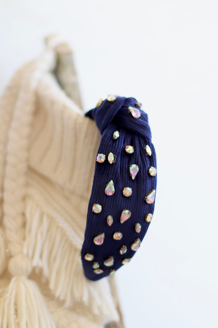 Rhinestone Headband- Multi Colors