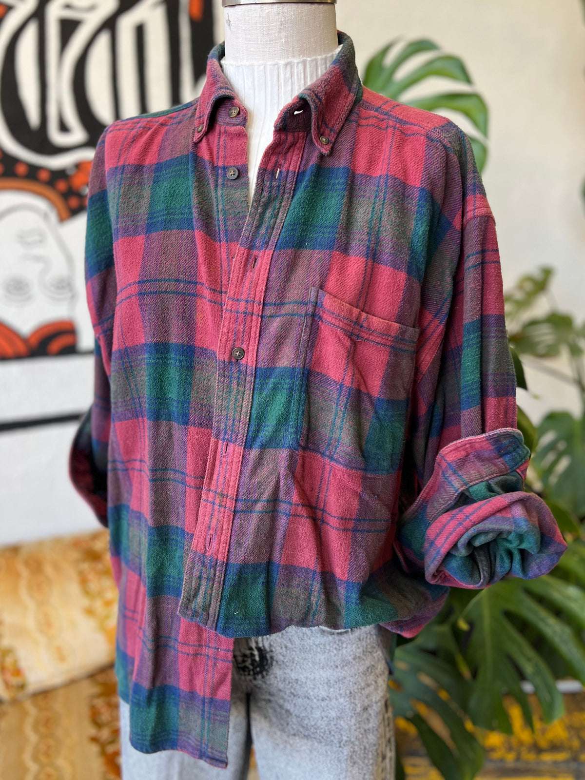 Vault | Worn Soft Flannel XL
