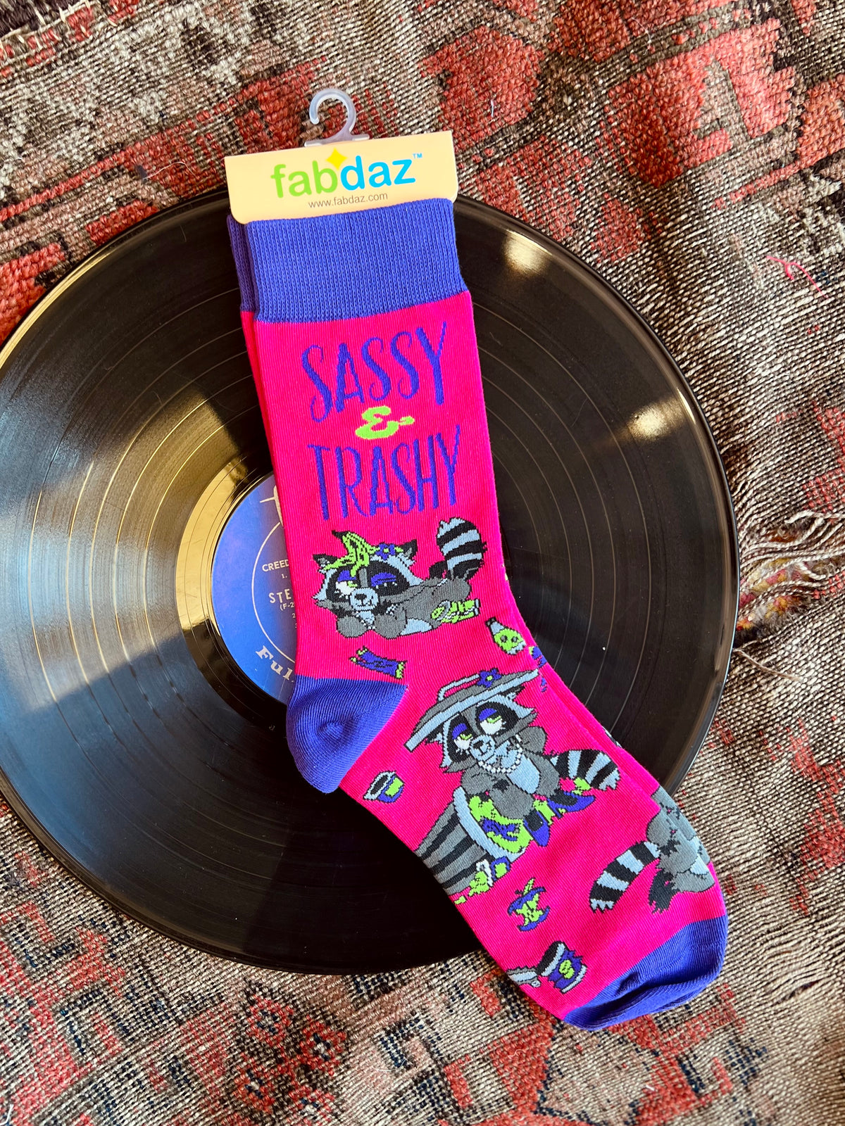 Sassy and Trashy Crew Socks