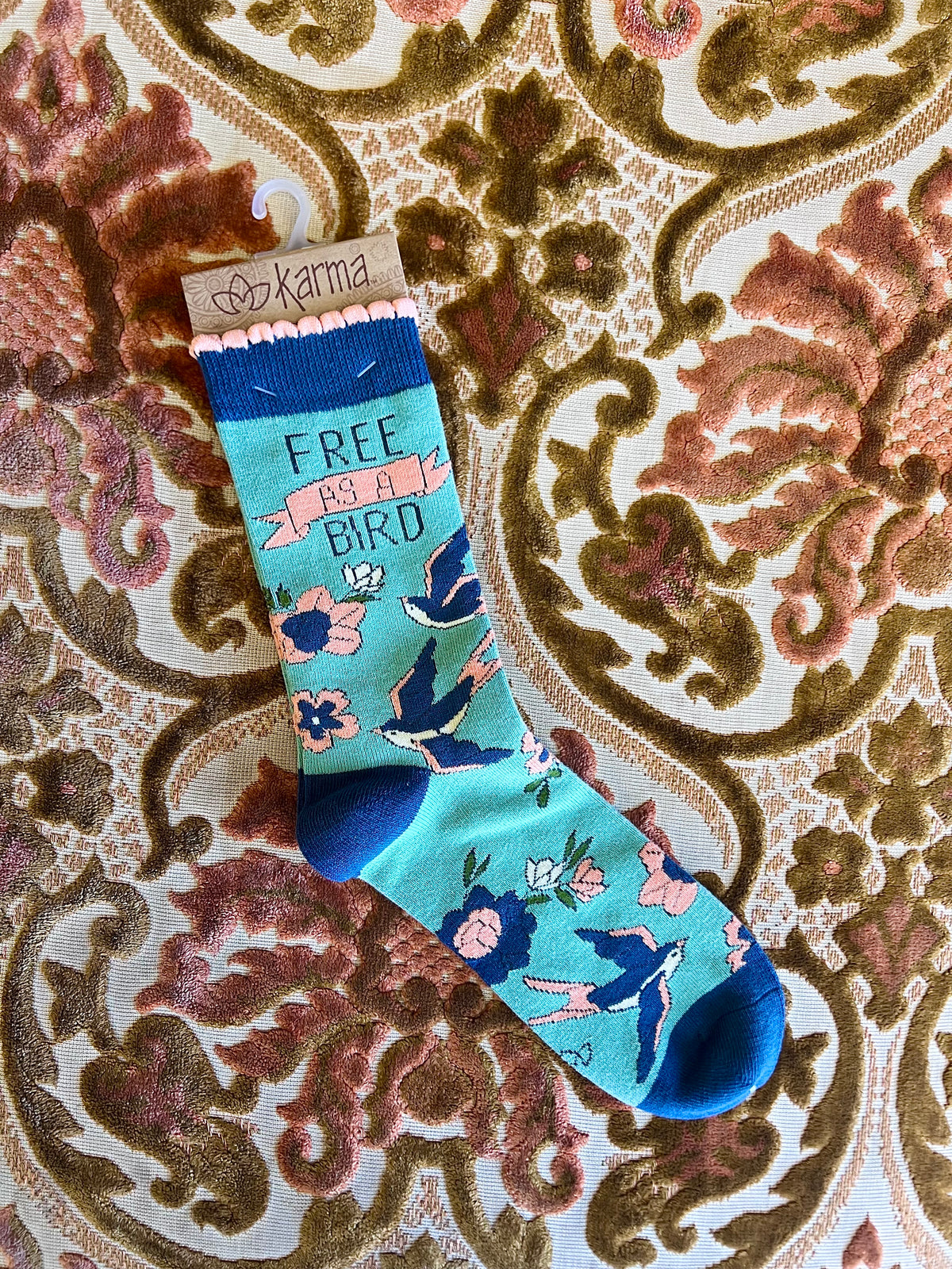 Free As A Bird Crew Socks