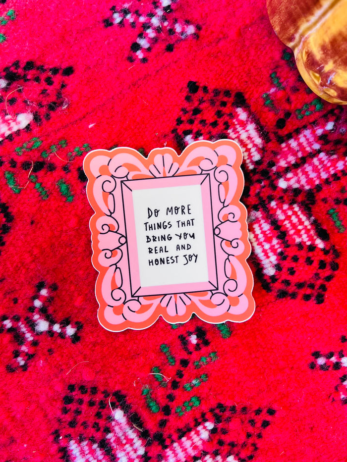 Do More Things Sticker 