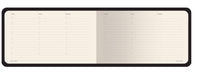 Horizontal Vegan Leather Weekly Planner Electric Fantasy