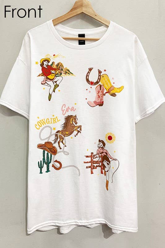 Cowgirl Vintage Graphic Tee