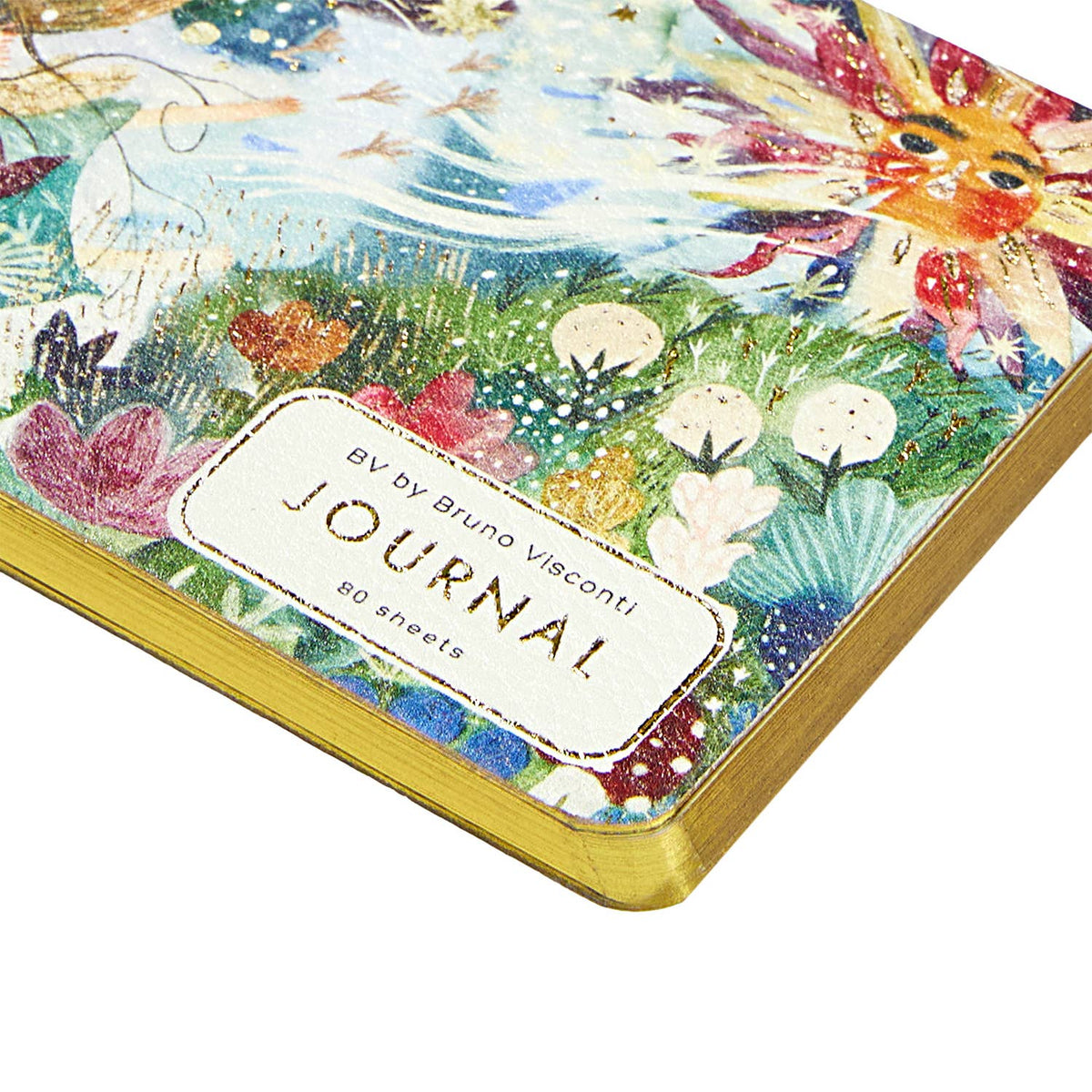 Horizontal Vegan Leather Weekly Planner Electric Fantasy