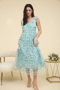 Fairy Floral Ruffle Maci Dress
