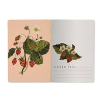 A5 Soft Cover Notebook Wild Strawberry