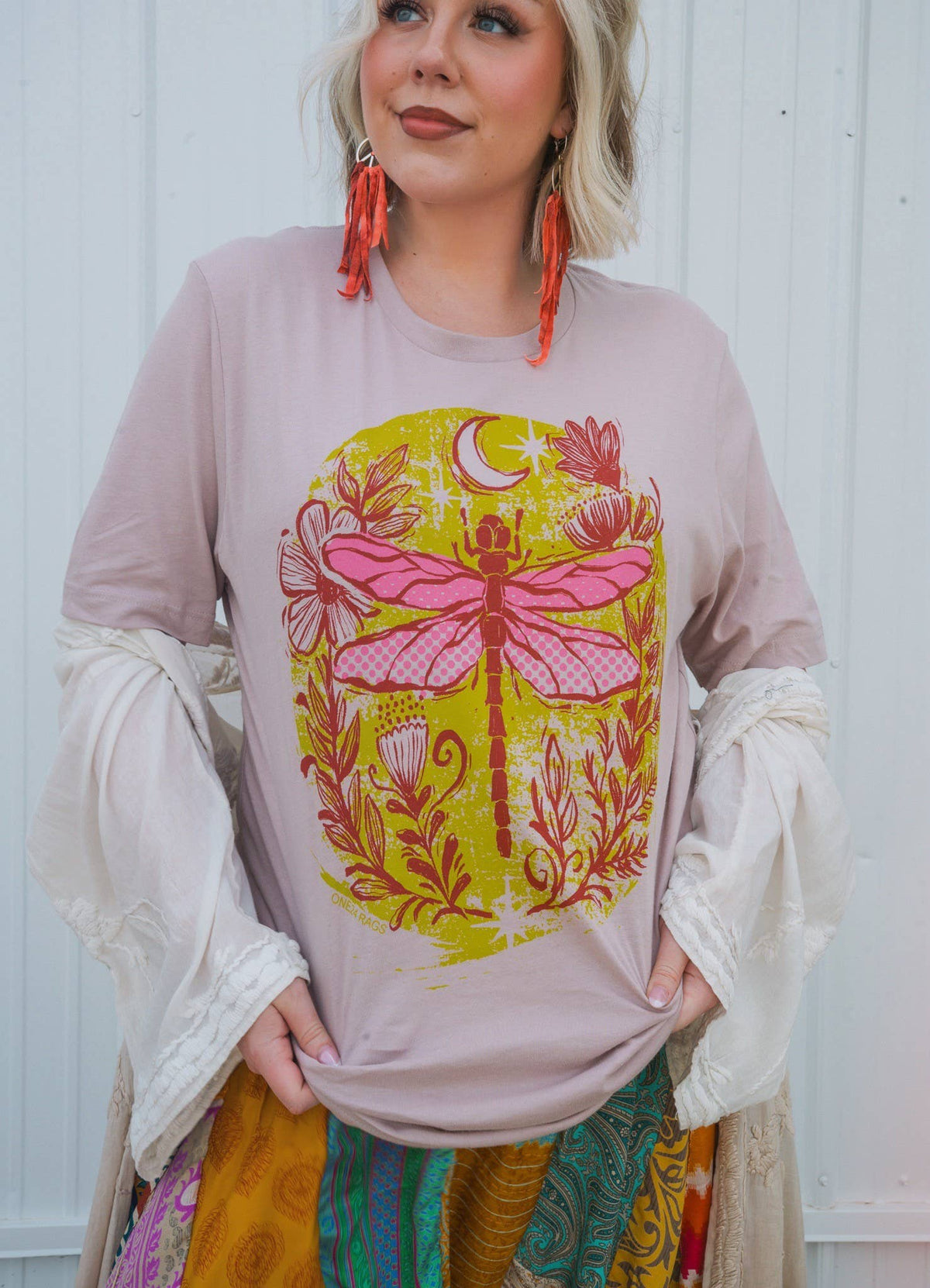 Lunar Wings Tee Graphic