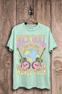 Mint Rock and Roll World Tour Graphic Tee