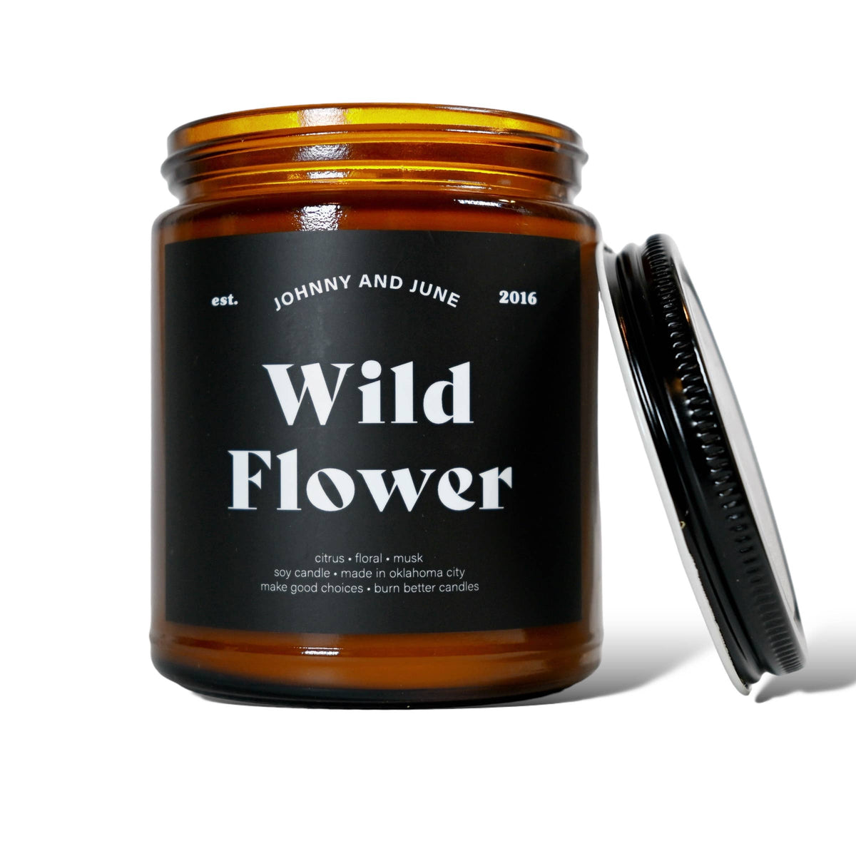Wild Flower 8oz Soy Candle