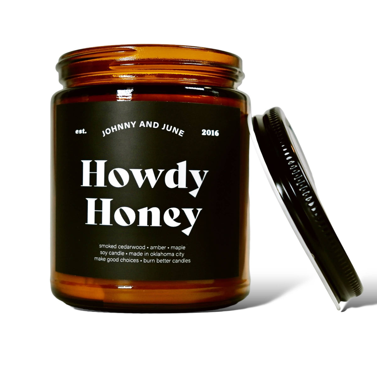 Howdy Honey 8oz Soy Candle