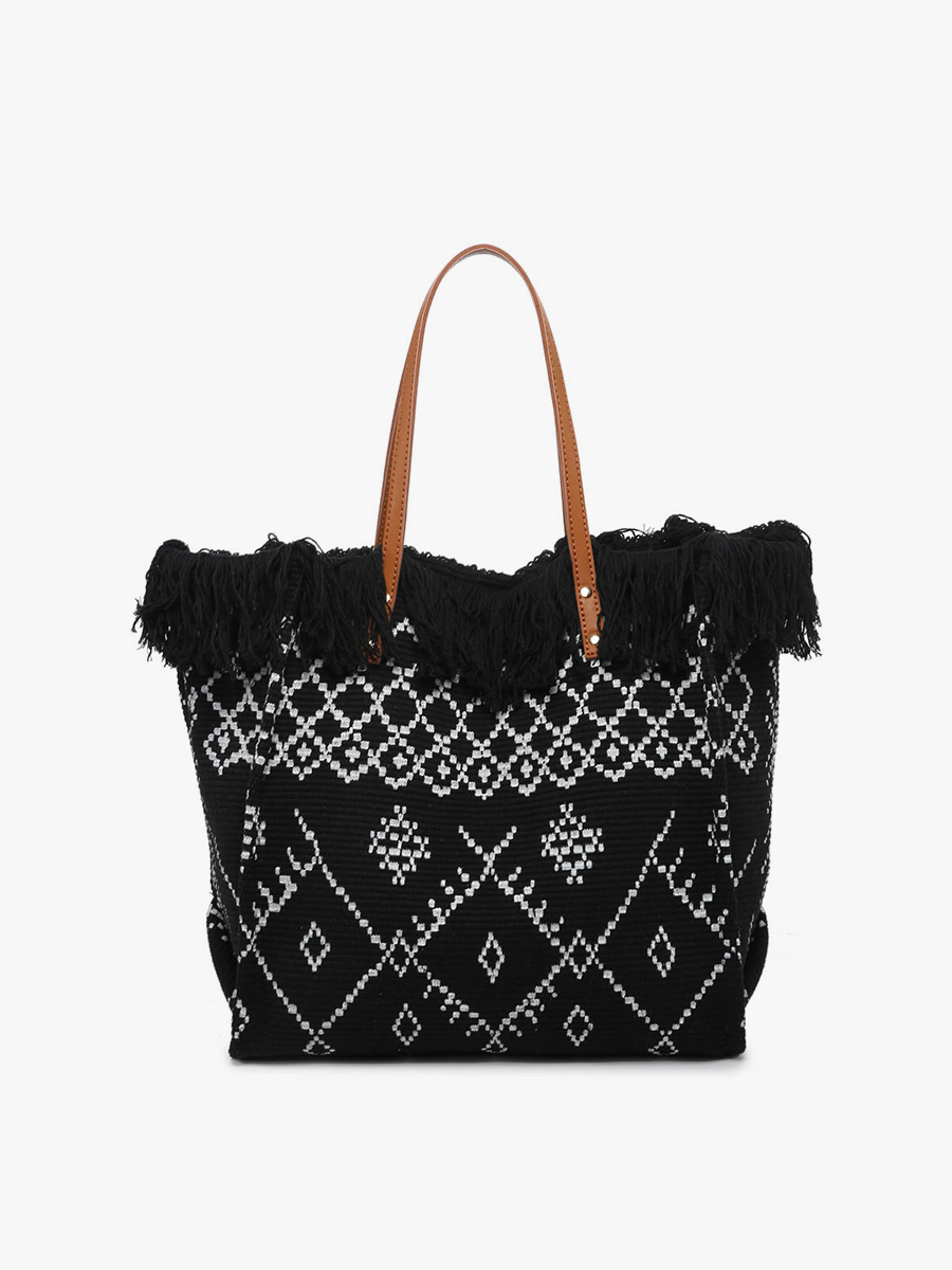 Summer*Door*Buster- Madi Tote || Black
