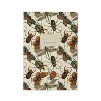 A5 Soft Cover Entomology Beetles Notebook