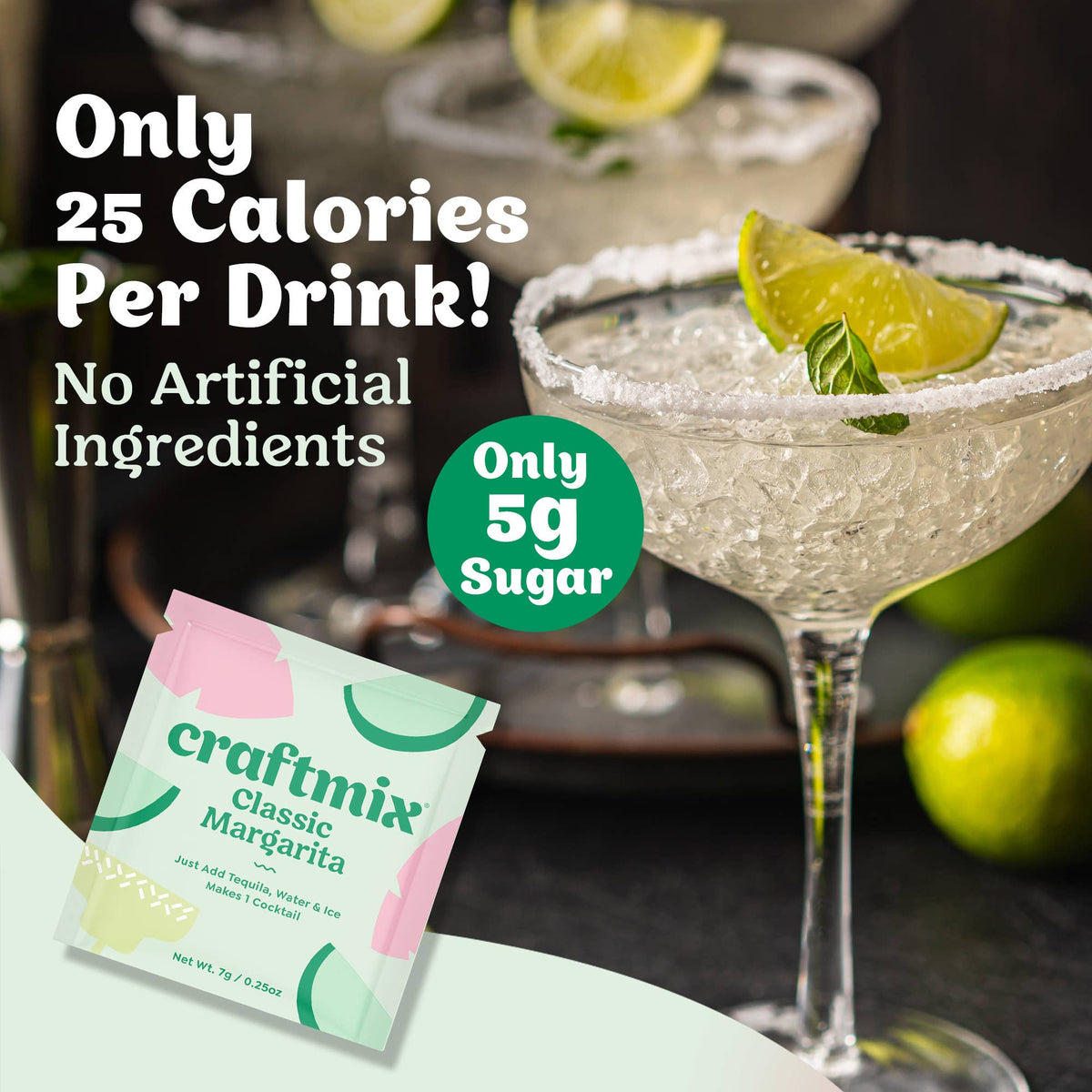 Classic Margarita Cocktail / Mocktail Mixer