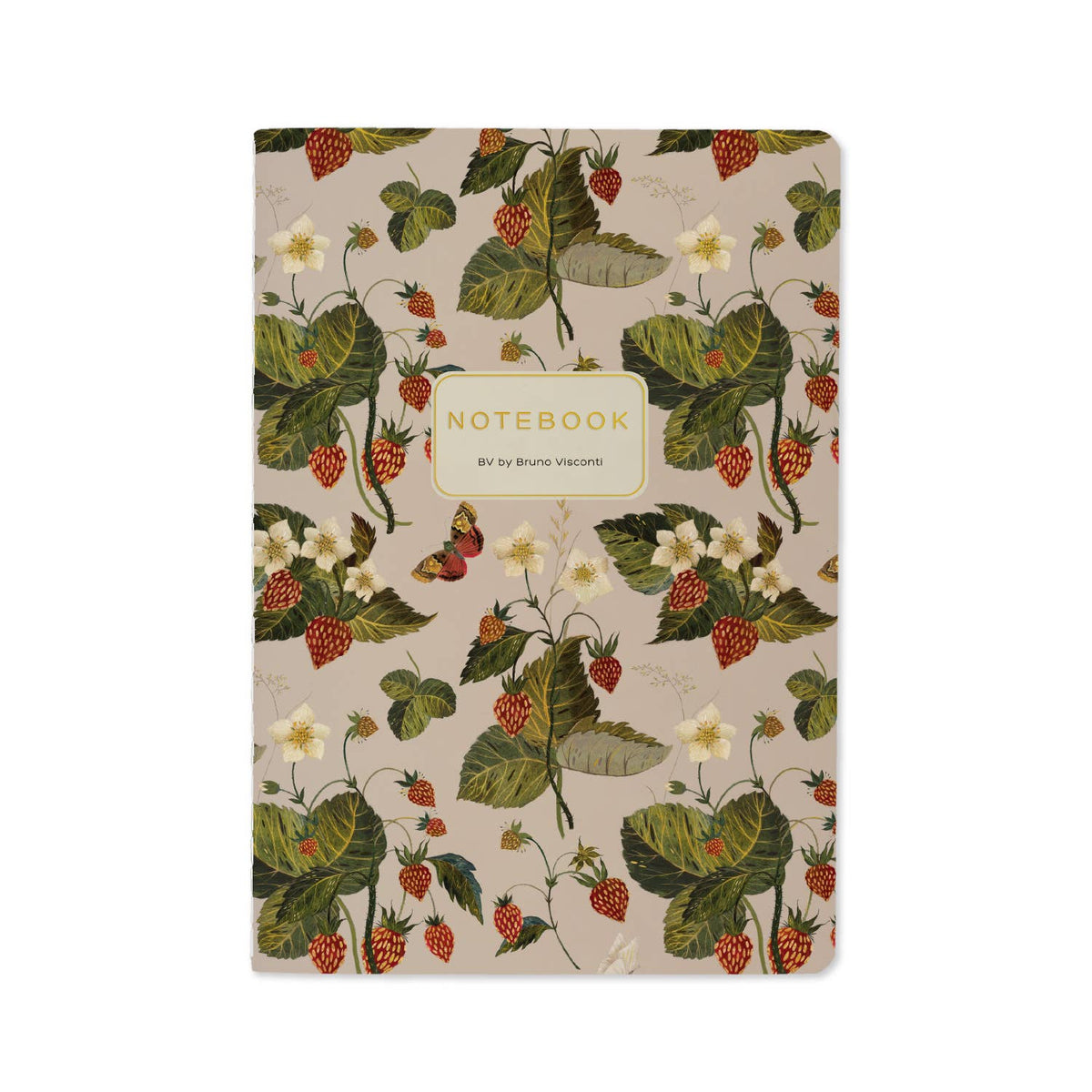 A5 Soft Cover Notebook Wild Strawberry