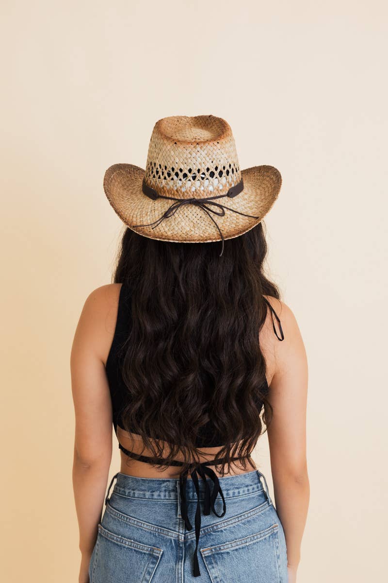 Ombre Western Cowgirl Hat